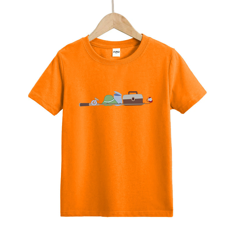 Get Your Fishing Equipment Ready Kids T-Shirt