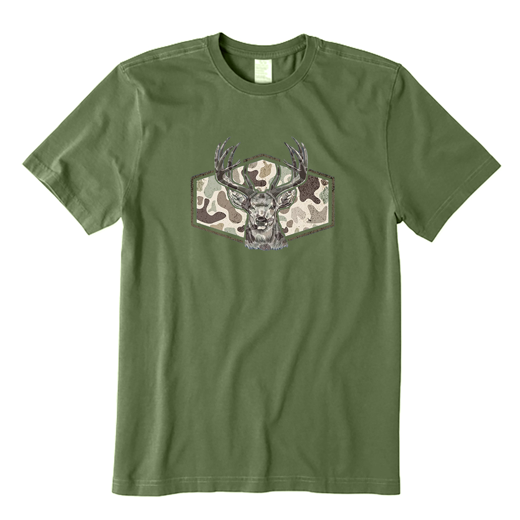 Camo Deer Hunting T-Shirt