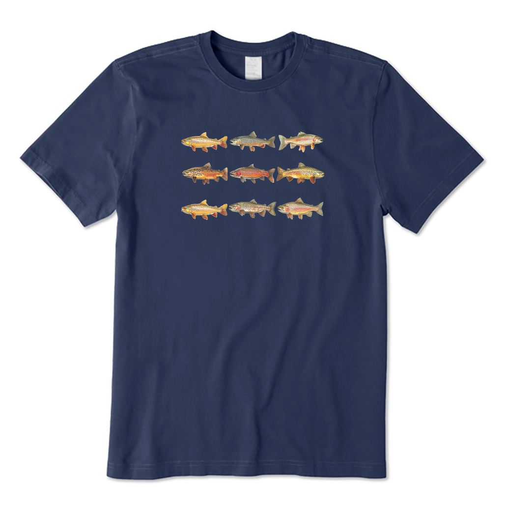 Fly Fishing Trout T-shirt