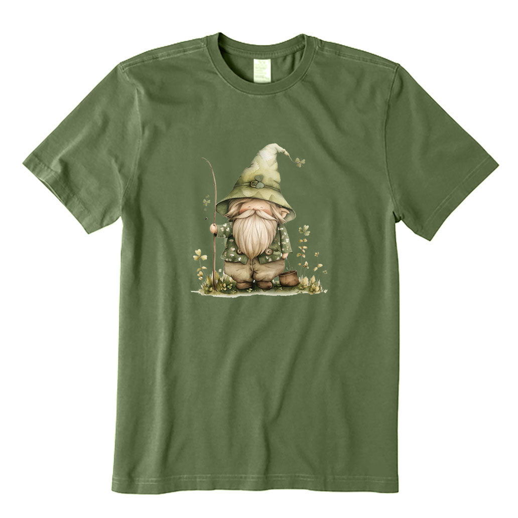 Lucky Gnomes Fishing T-Shirt