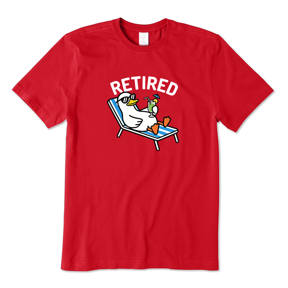 Retired Relaxing Goose T-shirt