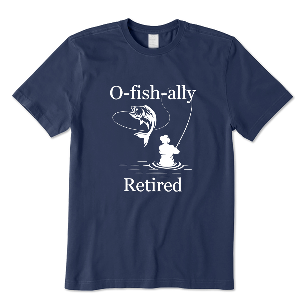 Fly Fishing O Fish Ally Retired T-shirt
