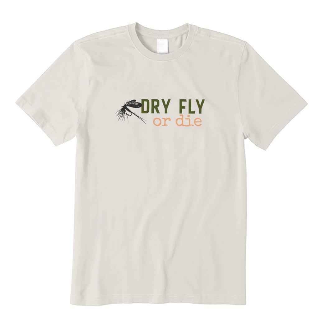 Dry Fly or Die Fly Fishing T-Shirt