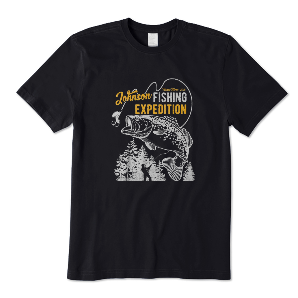 Personalized Fishing T-Shirt