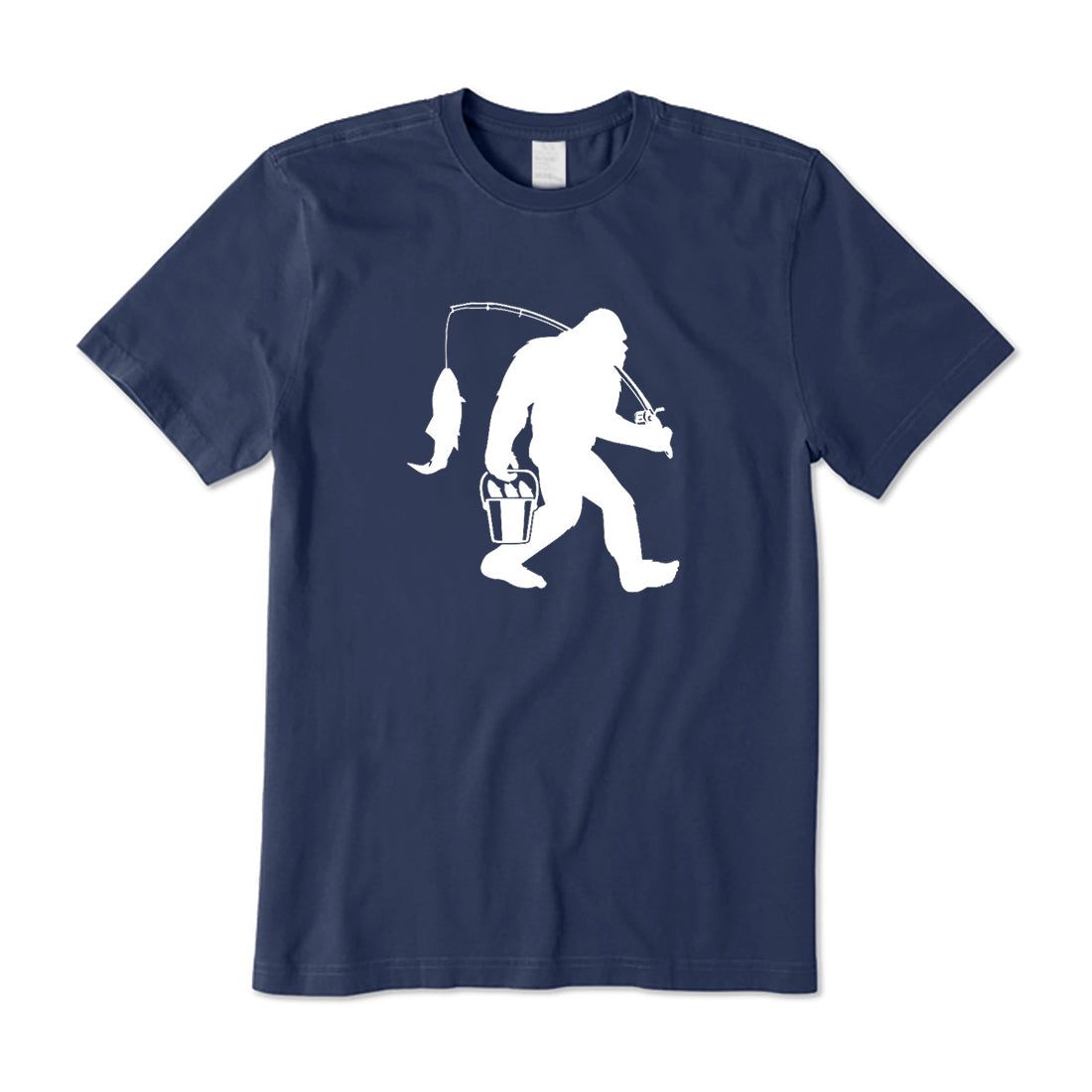 Bigfoot Fishing T-Shirt