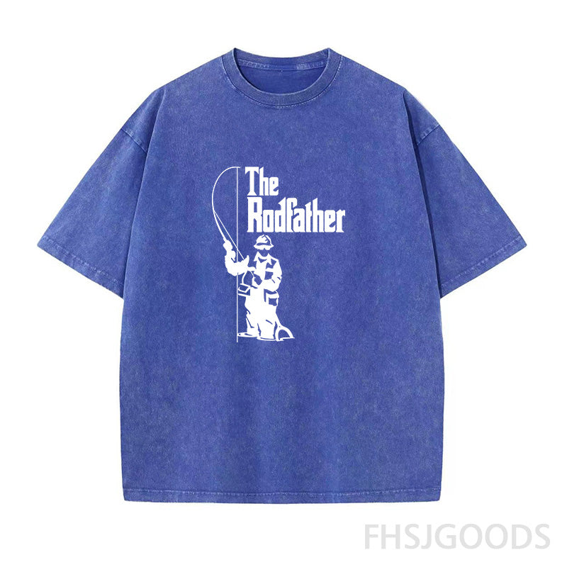 The Rodfather Unisex Distressed T-Shirt