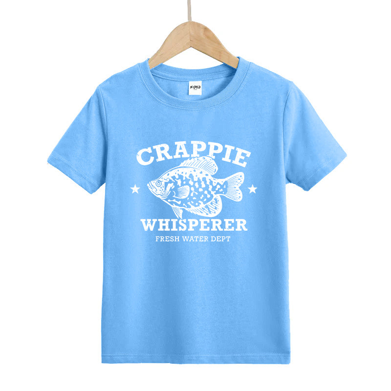 Crappie Whispere Kids T-Shirt