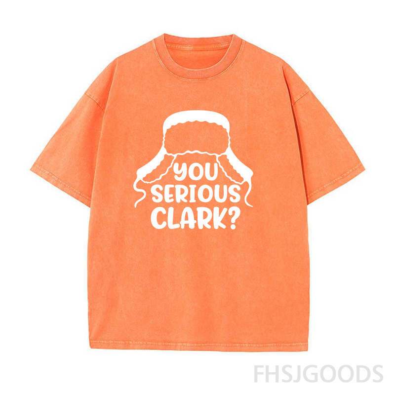 You Serious Clark Unisex Distressed T-Shirt