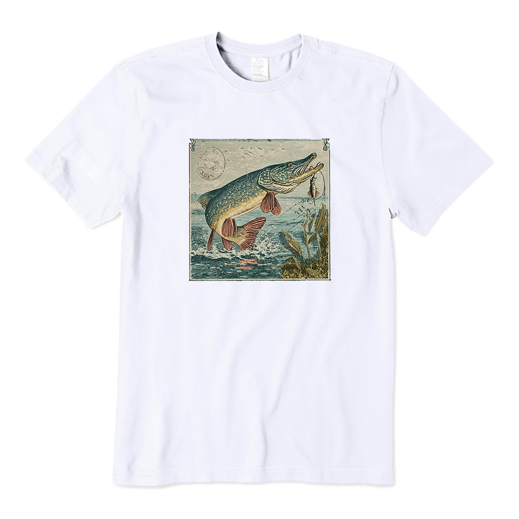 Northern Pike Fishing T-Shirt