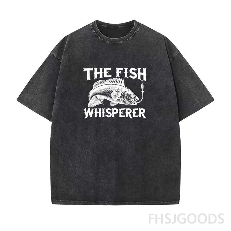 The Fish Whisperer Unisex Distressed T-Shirt