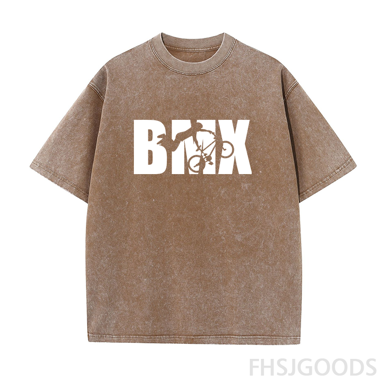 Bicycle Lover Unisex Distressed T-Shirt