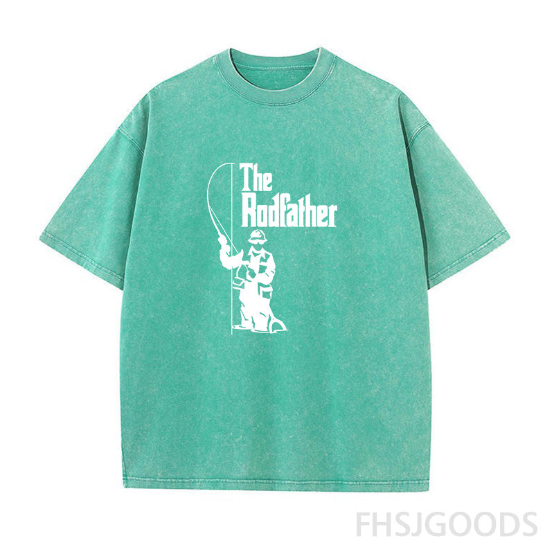 The Rodfather Unisex Distressed T-Shirt
