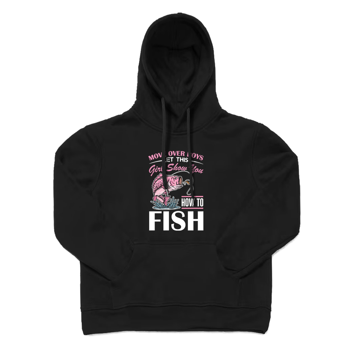 Let This Girl Show You How To Fish Hoodie