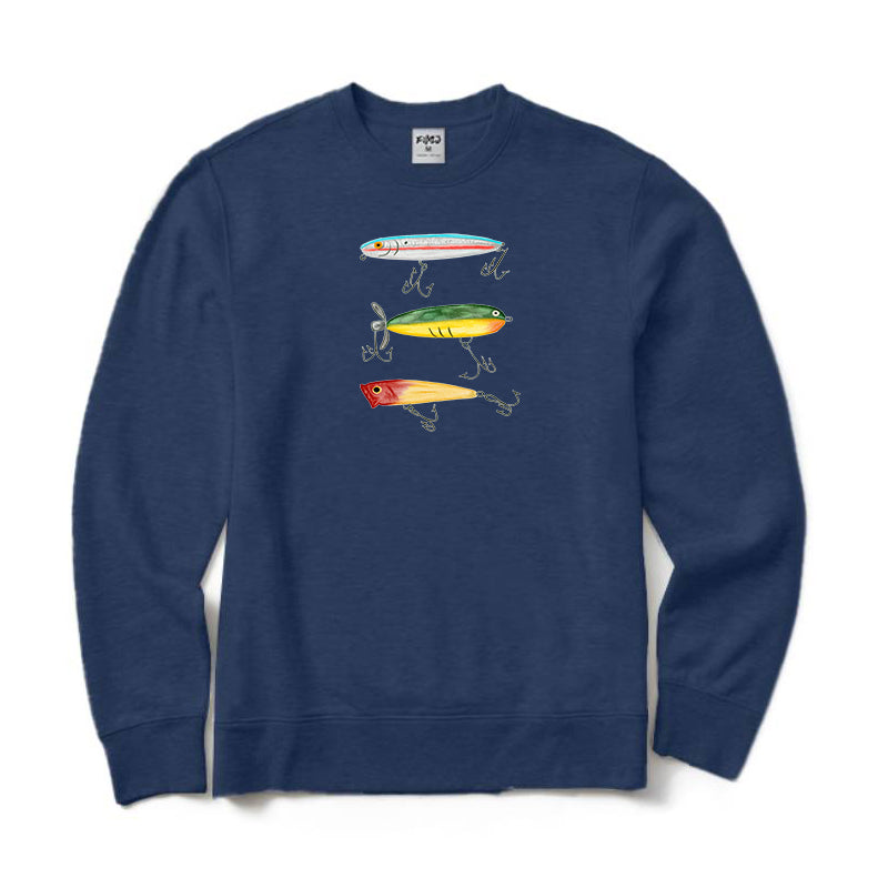 Fishing Lures Crewneck Sweatshirt