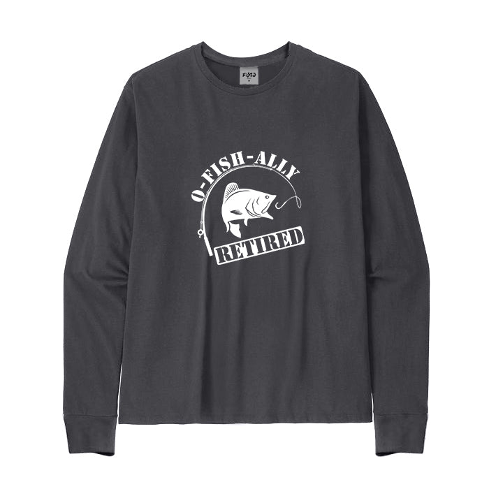 OFISHALLY RETIRED Long Sleeve T-Shirt