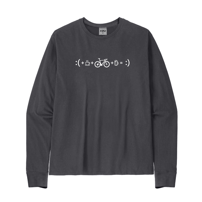 Bicycle Happiness Formula Long Sleeve T-Shirt