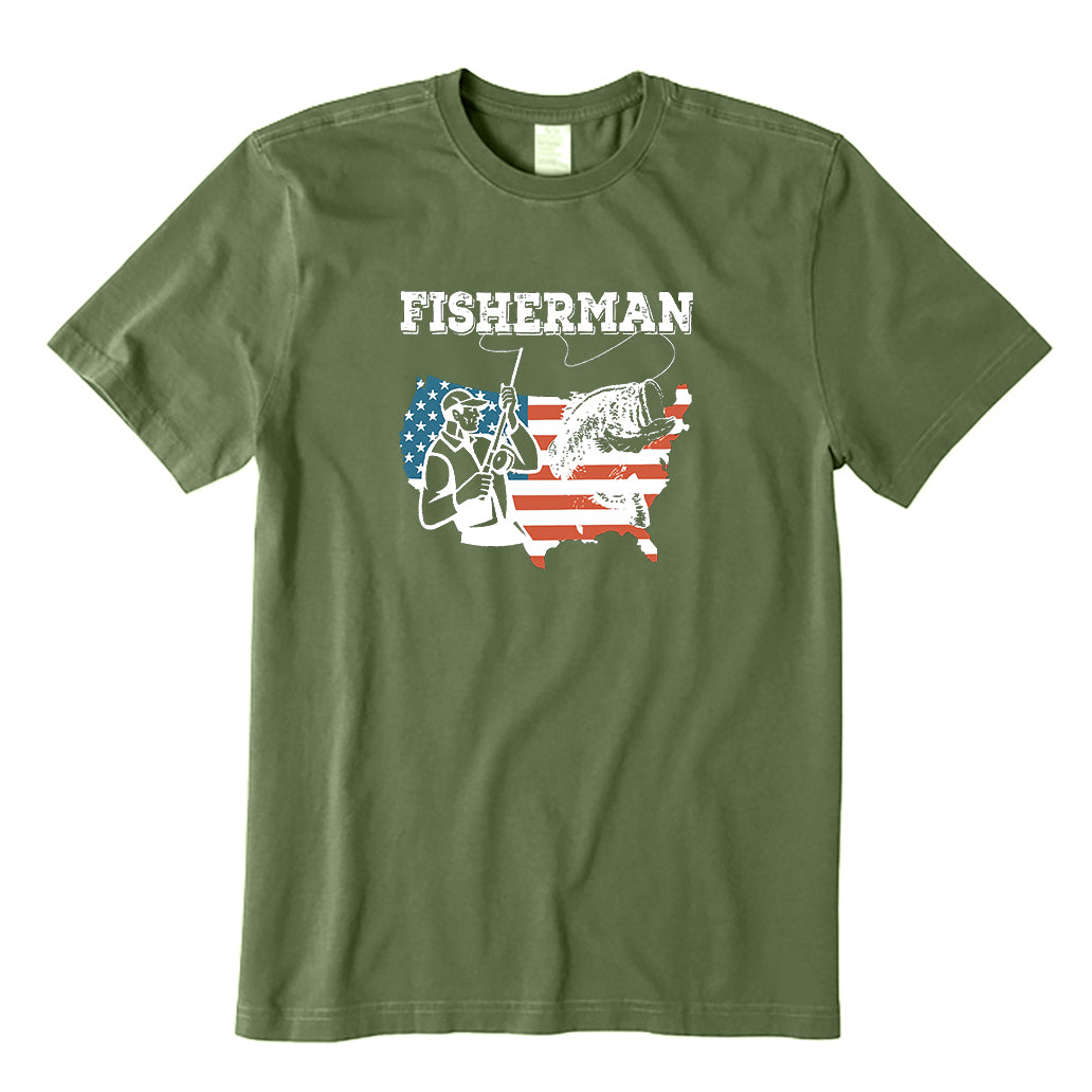 Fisherman Fishing T-Shirt