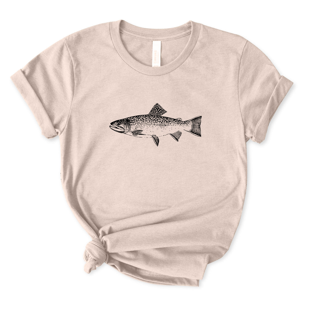 Brook Trout Fishing T-Shirt FOR WOMEN
