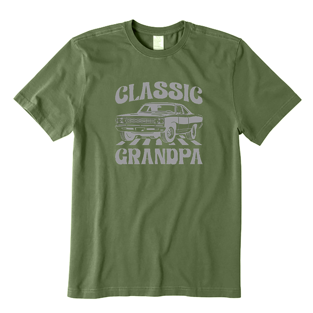 Classic Cars Grandpa T-Shirt