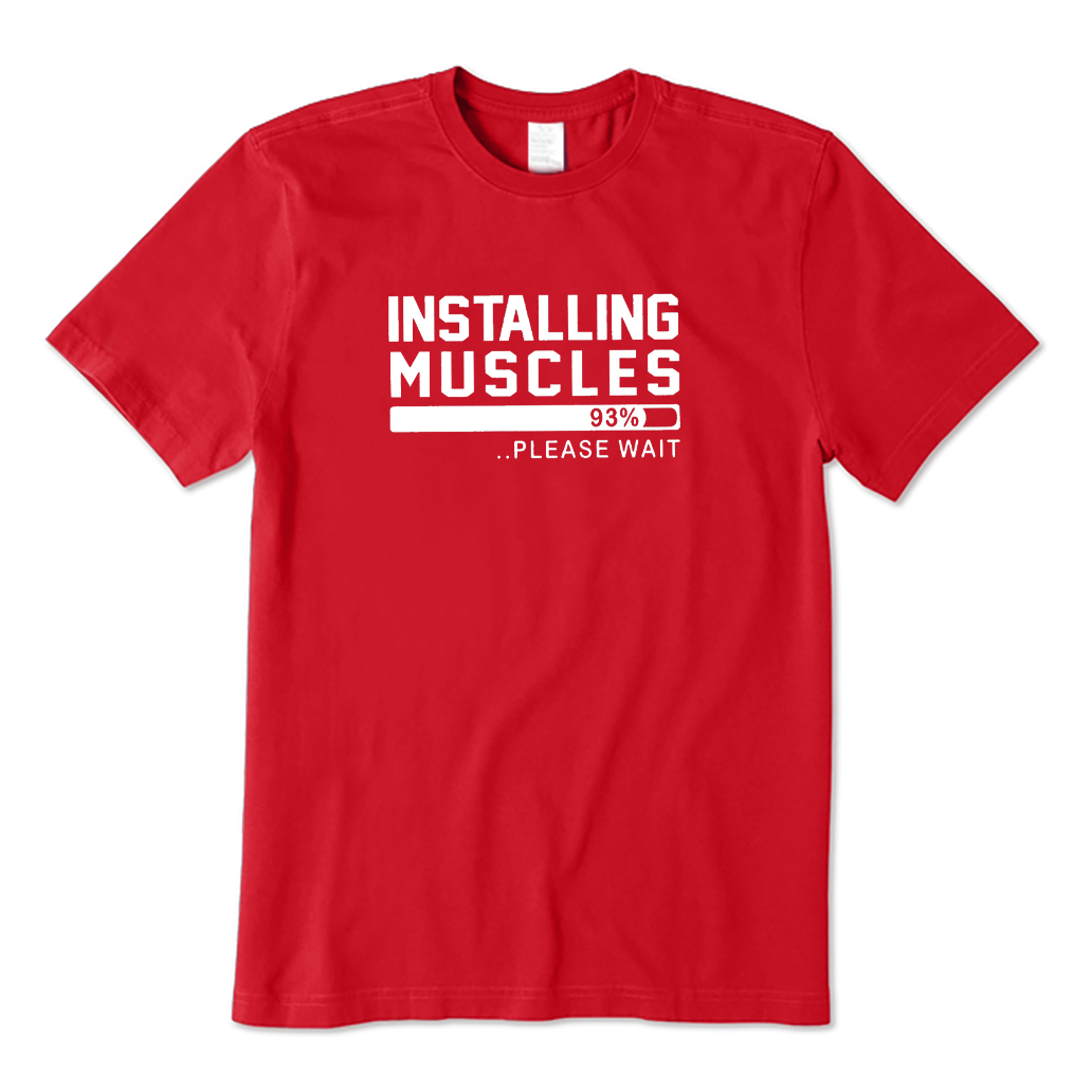Installing Muscles T-Shirt