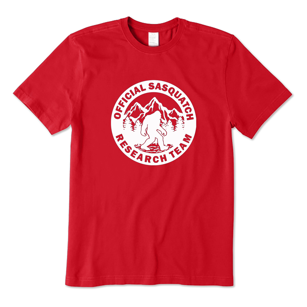 Official Sasquatch Research Team T-Shirt