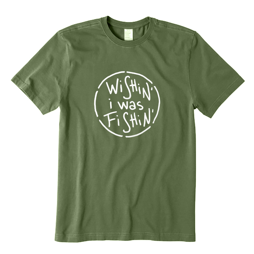 Wishing I Was Fishing T-Shirt