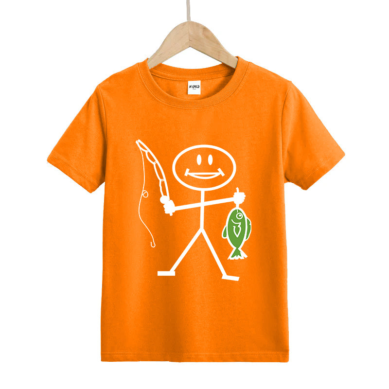 HAPPY FISHING Kids T-SHIRT