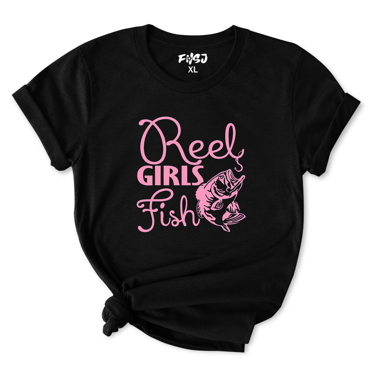 Reel Girls Fish T-Shirt for Women