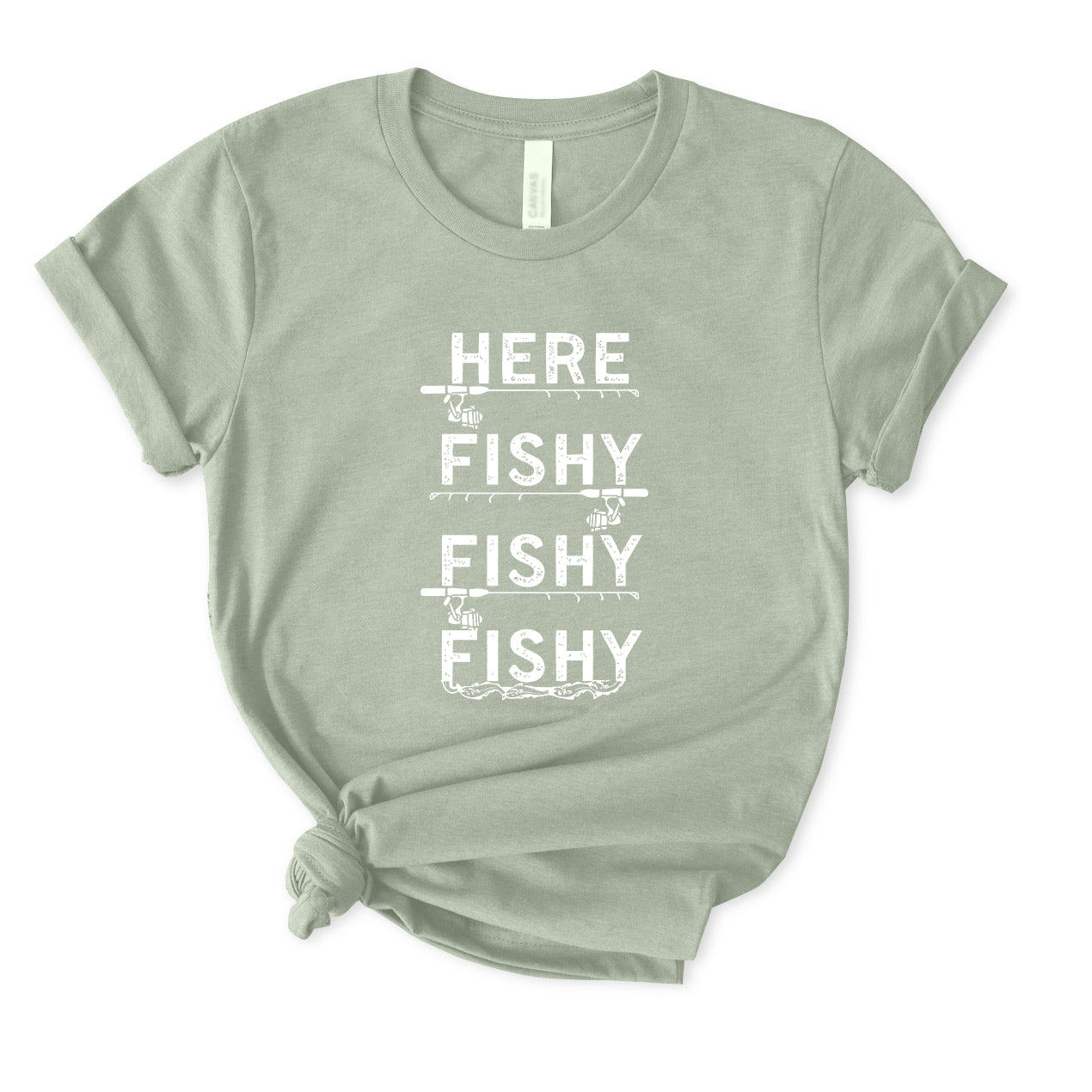 Here Fishy Fishy Fishy T-Shirt for women