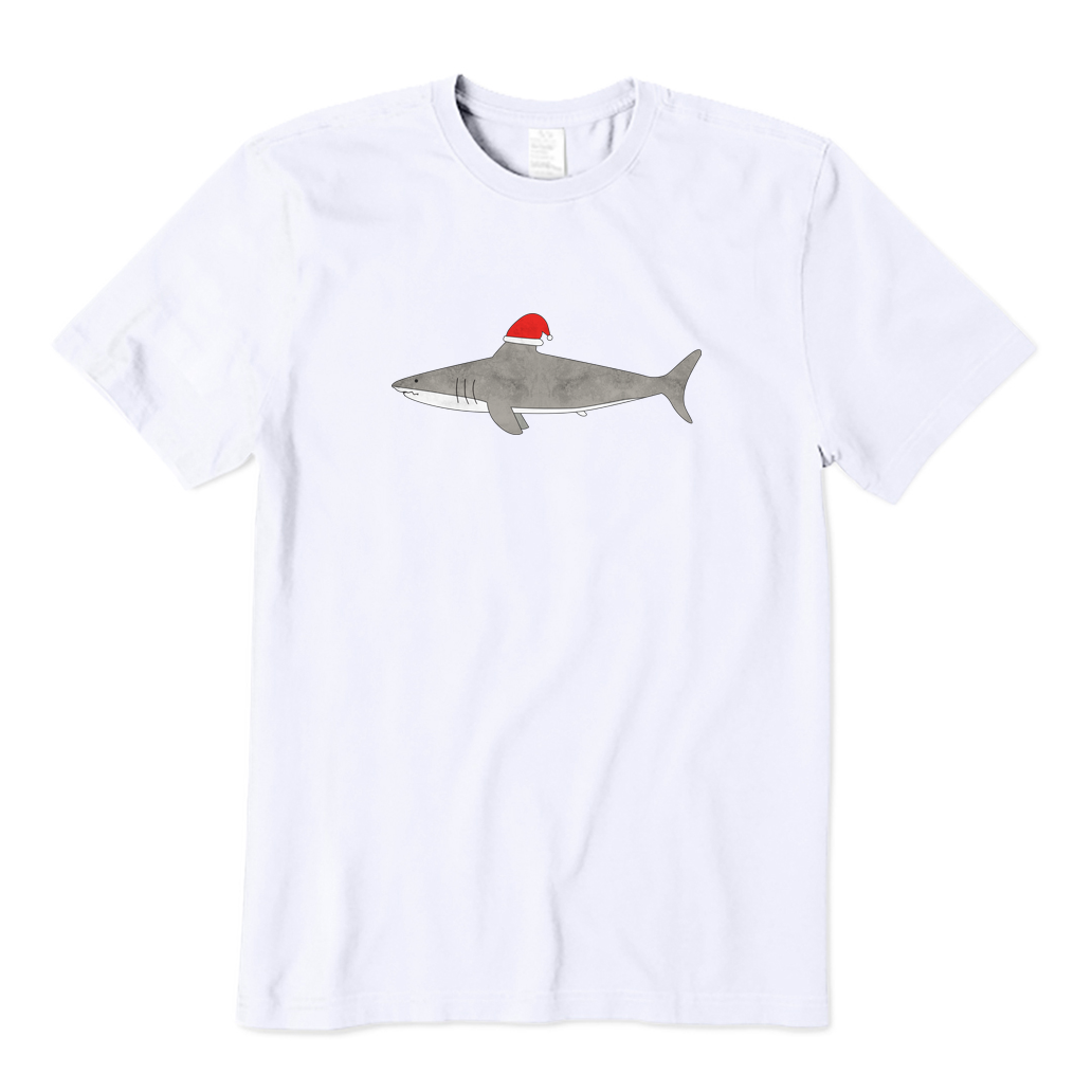 Christmas Shark T-Shirt