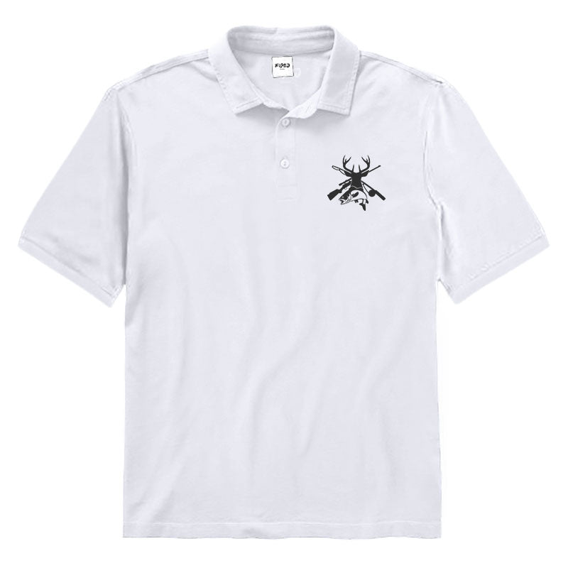 Fishing and Hunting Polo Shirt
