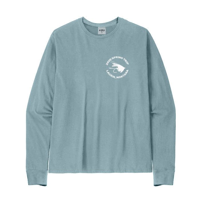 Fly Fishing Long Sleeve Graphic T-shirt