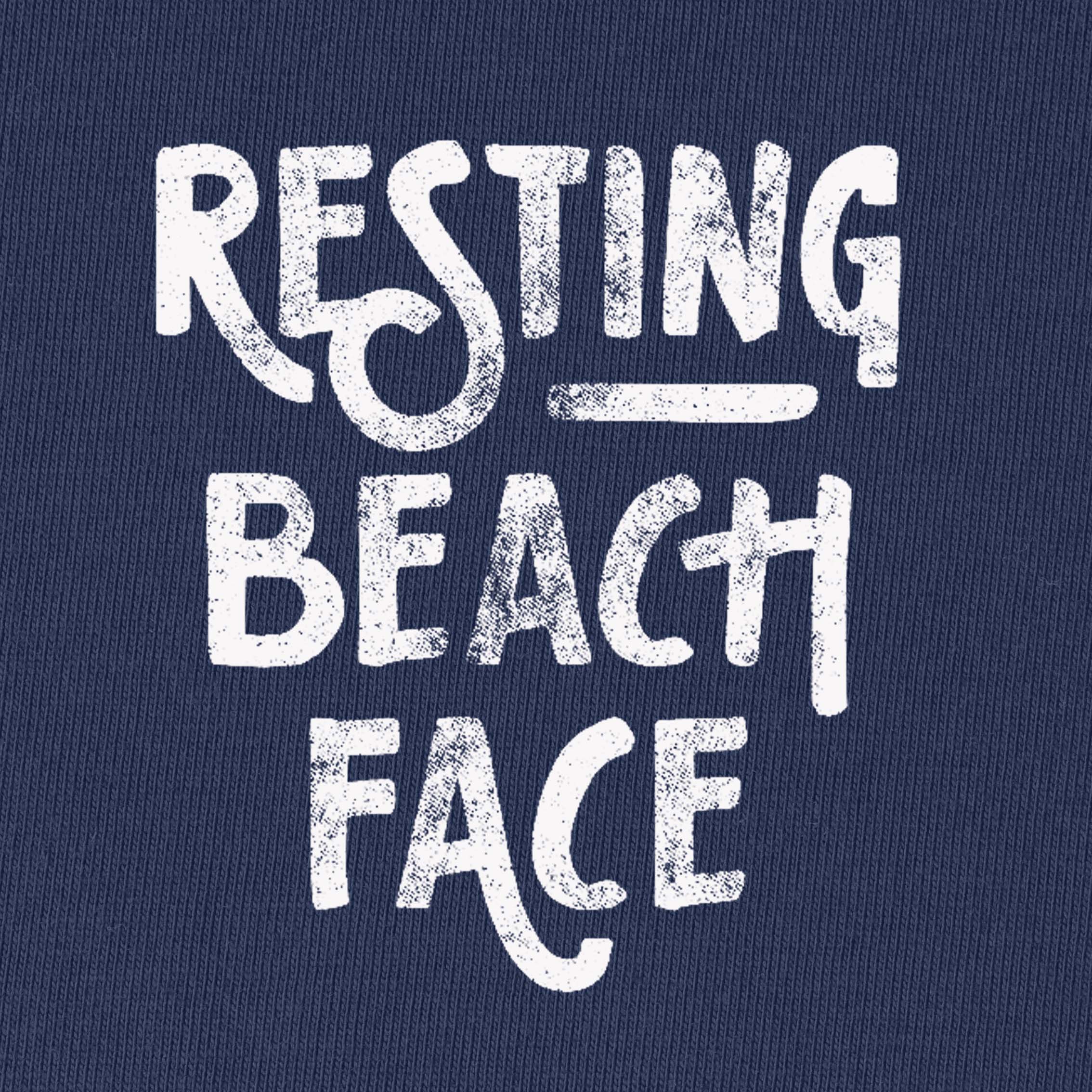 Resting Beach Face T-Shirt for Women