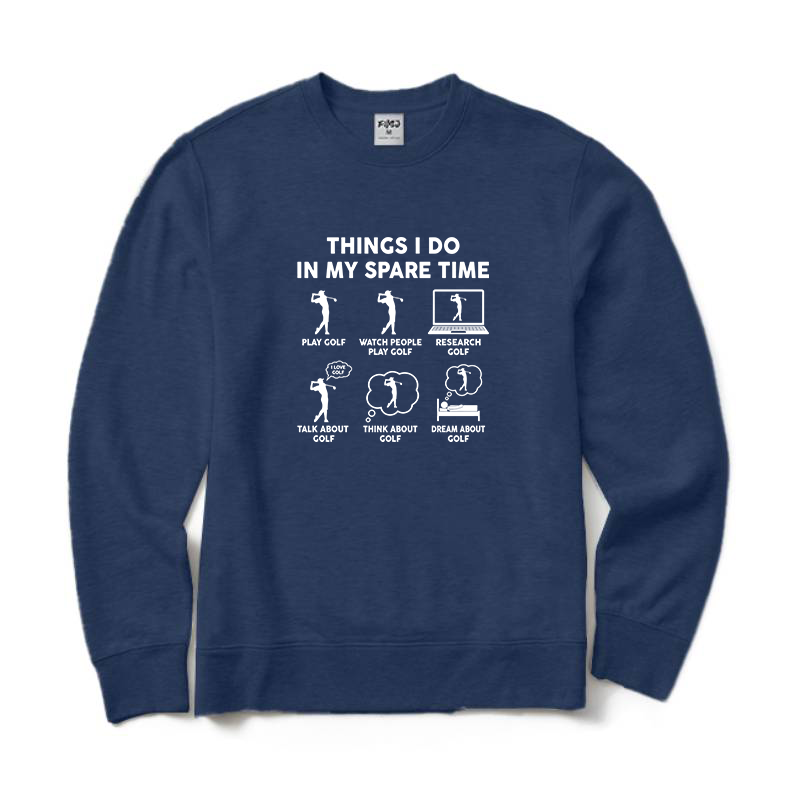 Funny Golf Lover Crewneck Sweatshirt