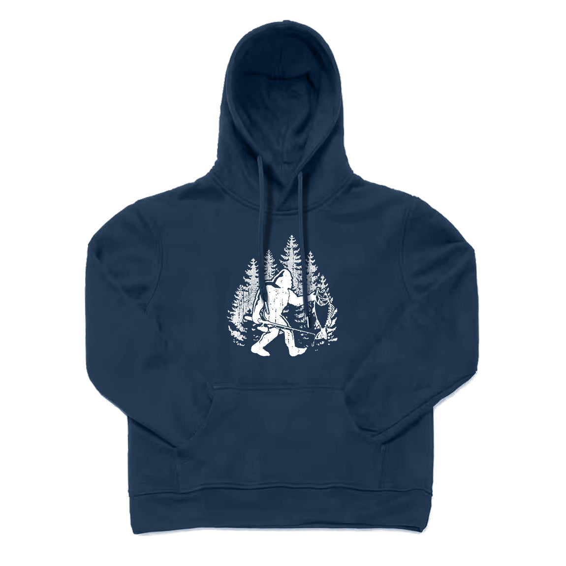 Bigfoot Fishing Hoodie