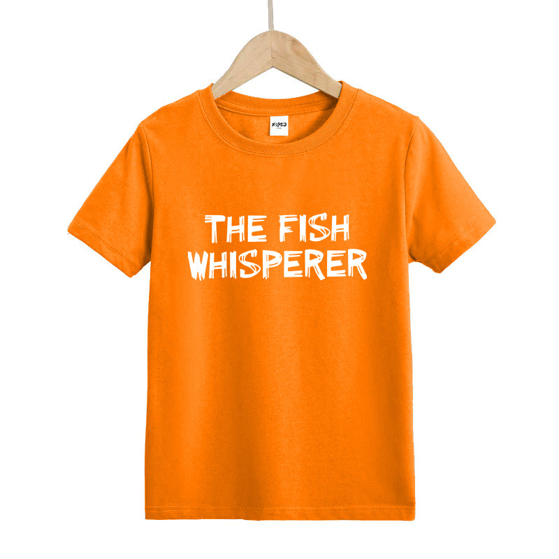 The Fish Whisperer Kids T-Shirt