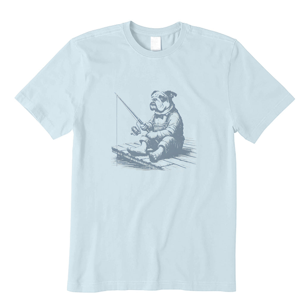 Bulldog Fishing T-Shirt