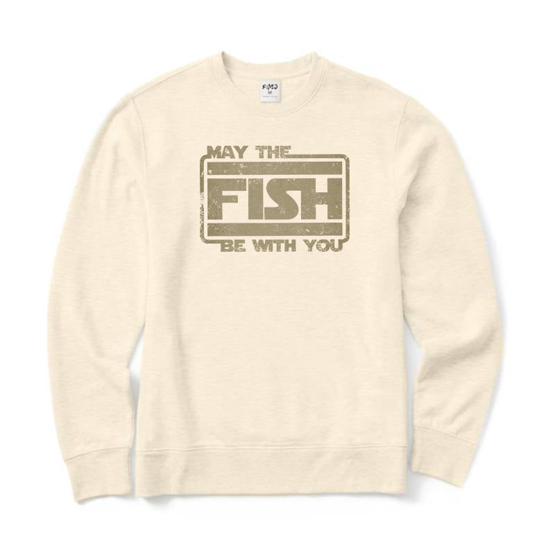May The Fish Be with You Crewneck Sweatshirt