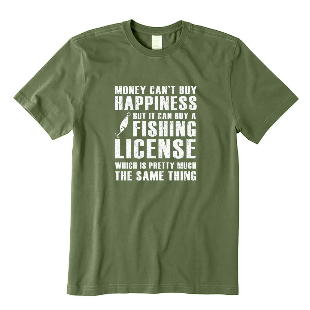 I Can Buy A Fishing License T-Shirt