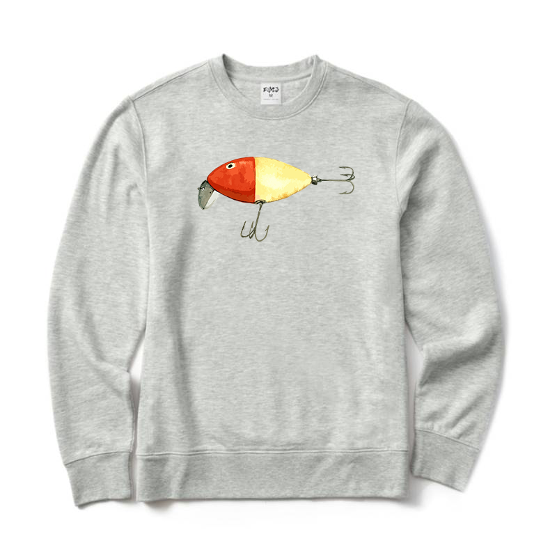 Vintage Fishing Lures Crewneck Sweatshirt