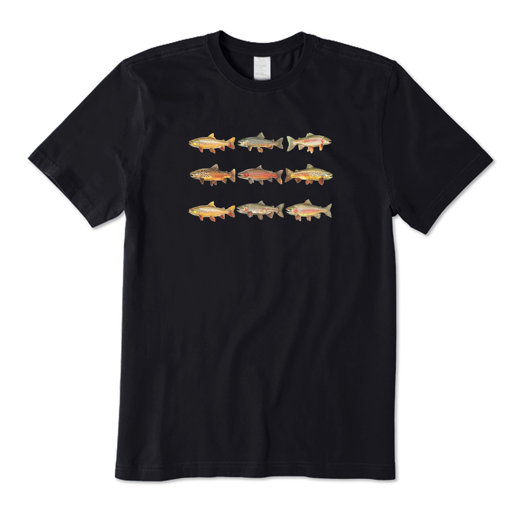 Fly Fishing Trout T-shirt