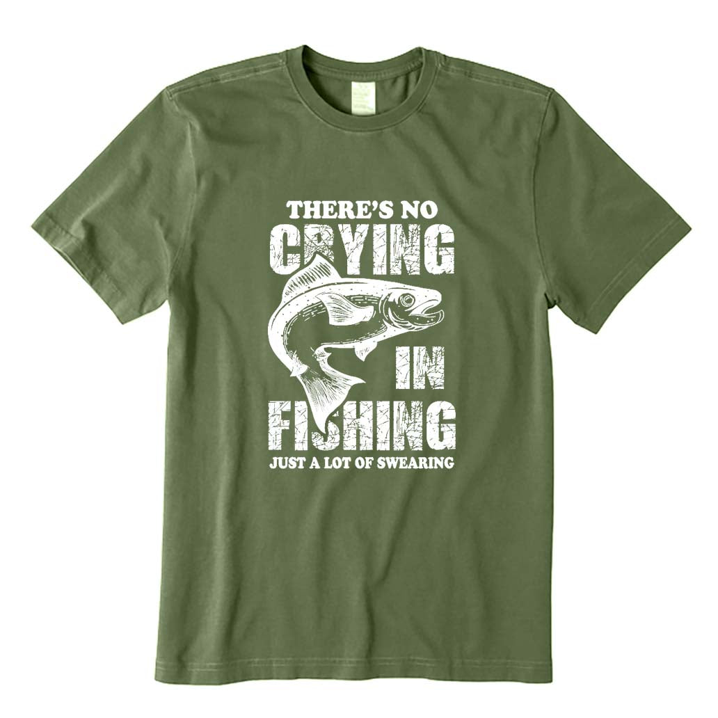 No Crying in Fishing T-Shirt