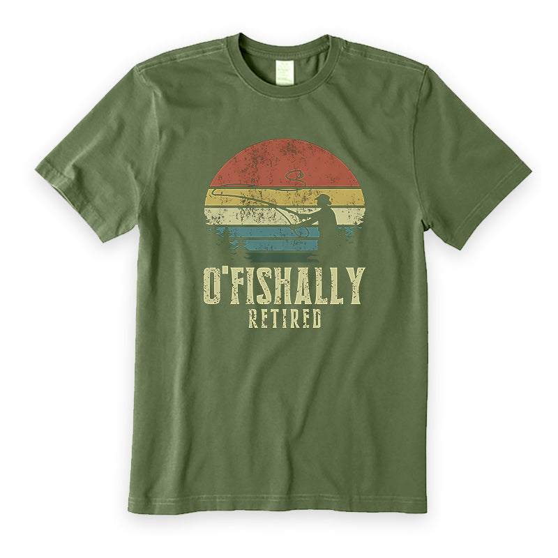 Ofishally retired fishing is my retirement plan T-Shirt