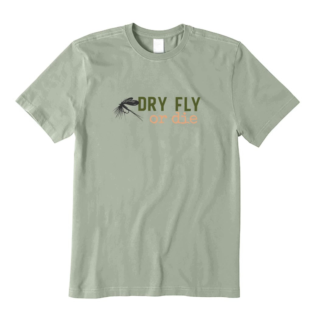 Dry Fly or Die Fly Fishing T-Shirt