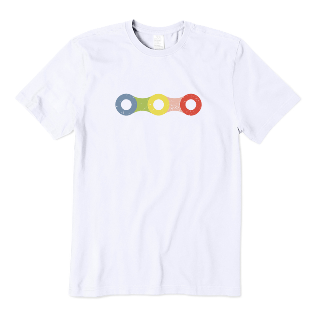 Retro Cycling Chain T-shirt