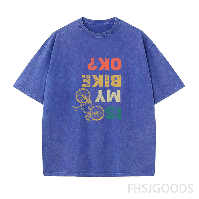 Is My Bike OK Unisex Distressed T-Shirt