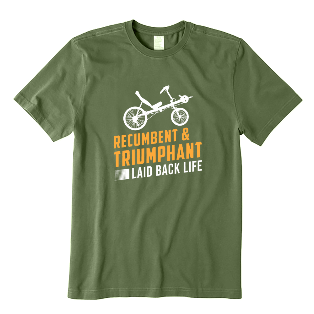 Recumbent & Triumphant Laid Back Life T-shirt