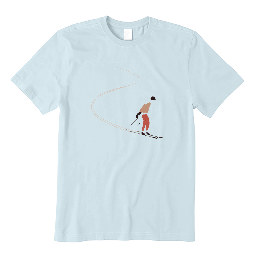 Minimalist Skiing T-shirt