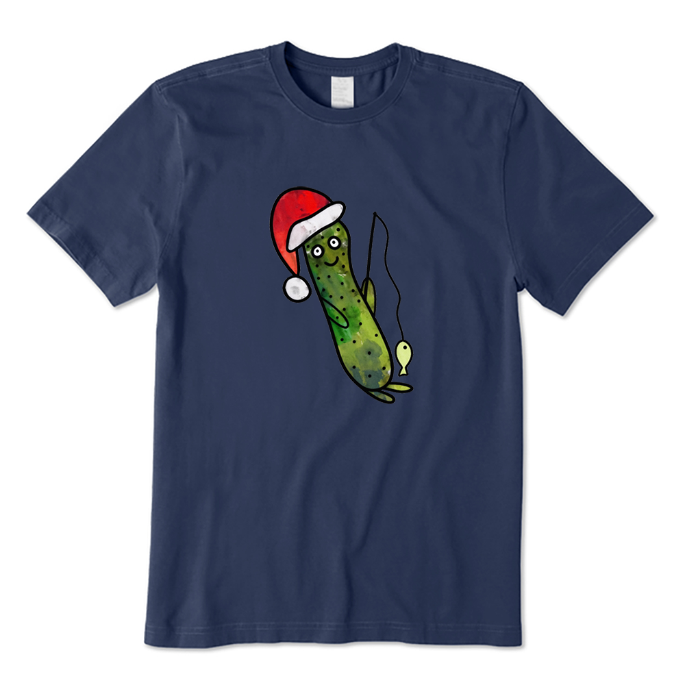 Christmas Pickle Fishing T-Shirt