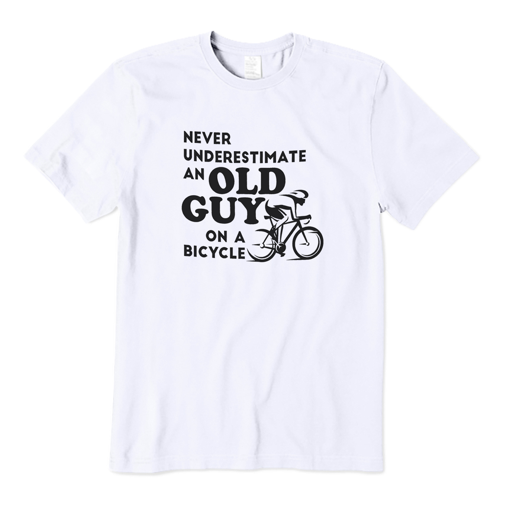 Never Underestimate An Old Guy on A Bicycle